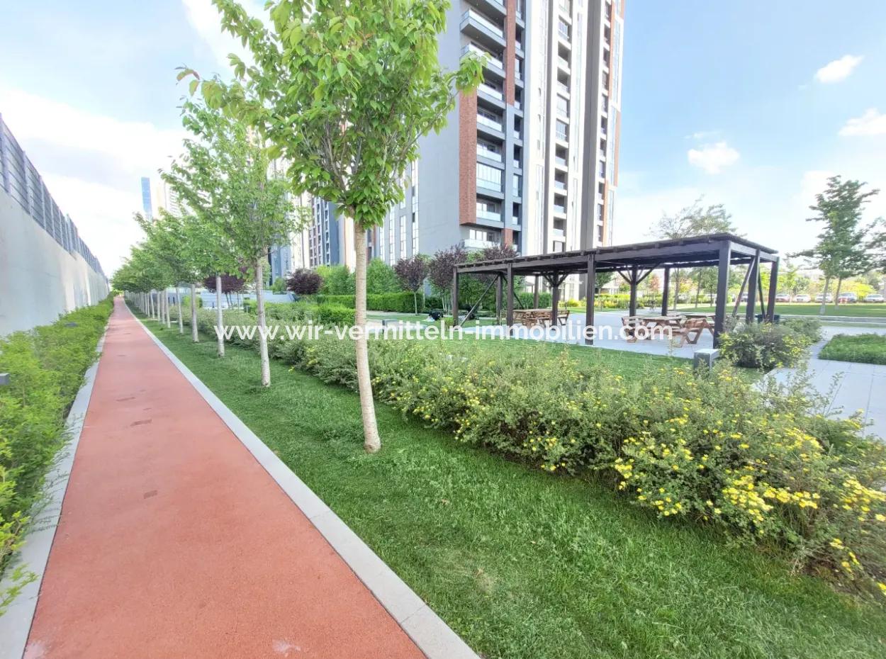 3+1 130 M² 1. Stock Parkblick Südfront Wohnung Zum Verkauf In Beytepe İncek Bulvar Loft Complex