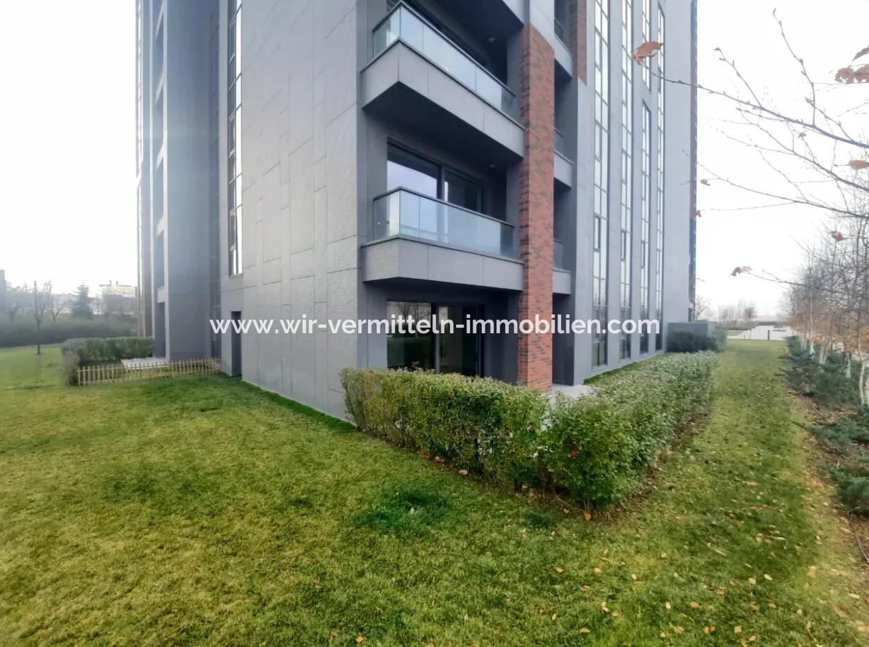 110 M2 2+1 Villa Zu Verkaufen In Beytepe İncek Bulvar Loft Lage Gartengeschoss Mieterlose Wohnung