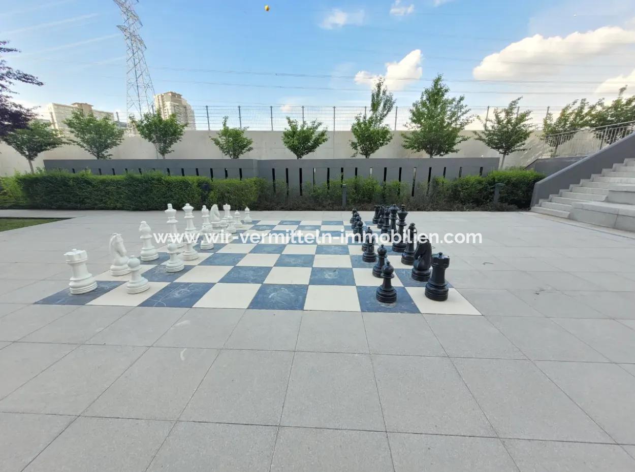 3+1 110M² 19Th Floor Boulevard View Apartment For Rent In Beytepe İncek Boulevard Loft Complex