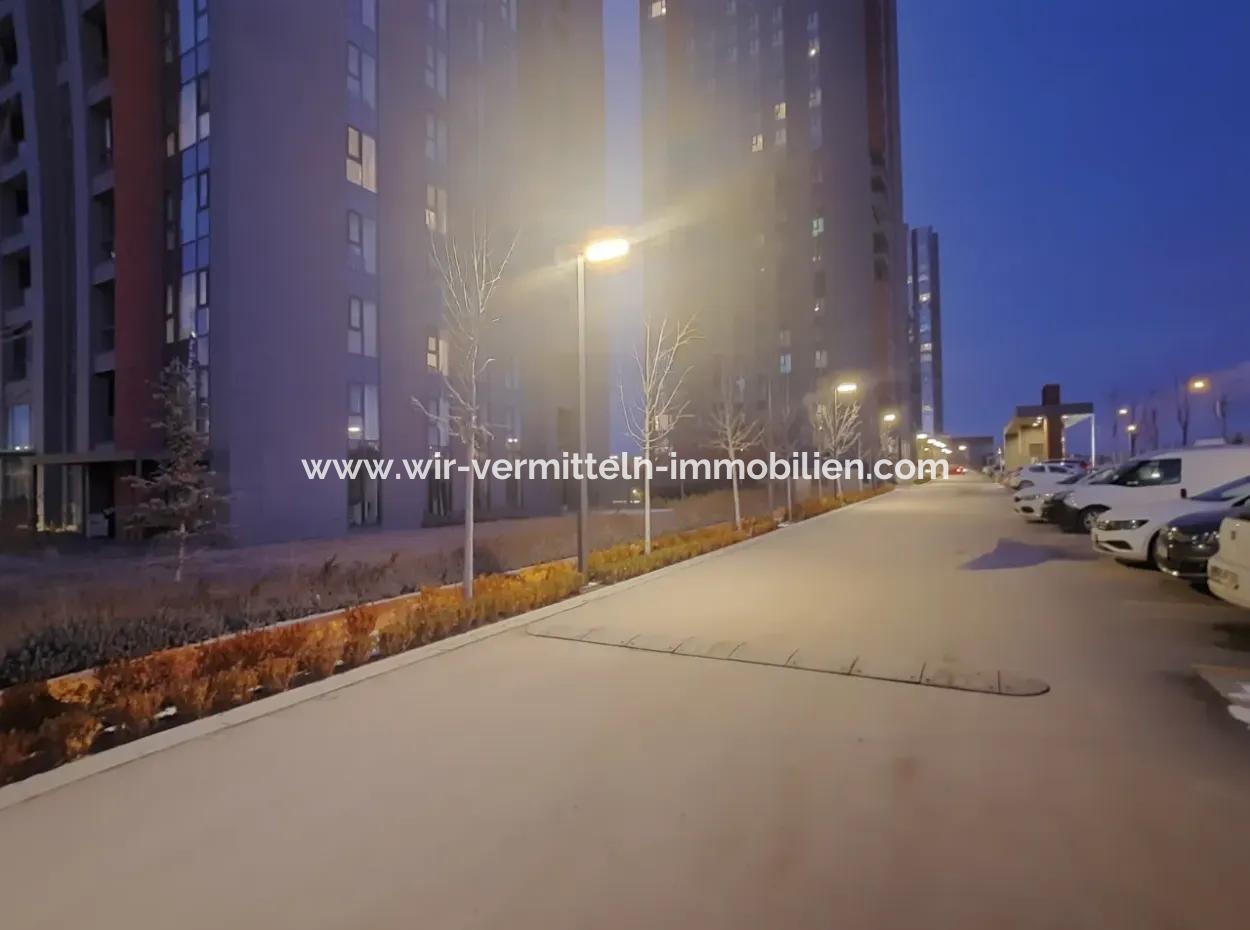 Beytepe İncek Bulvar Loft Zum Verkauf 1+1 55 M² Wohnung Im 17. Stock
