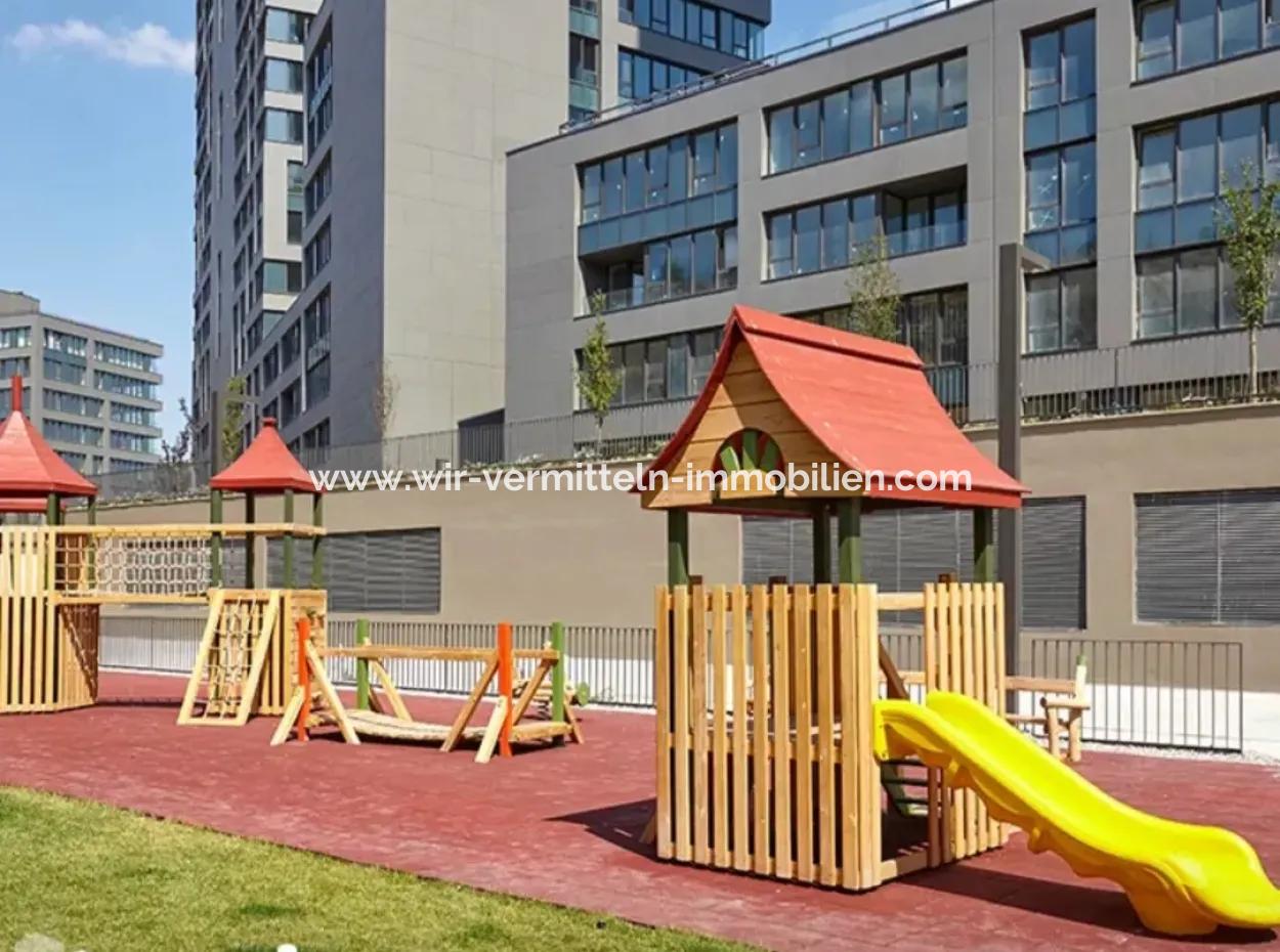 İncek Loft 1+1 14. Stock Wohnung Mit Stadtblick Zu Vermieten