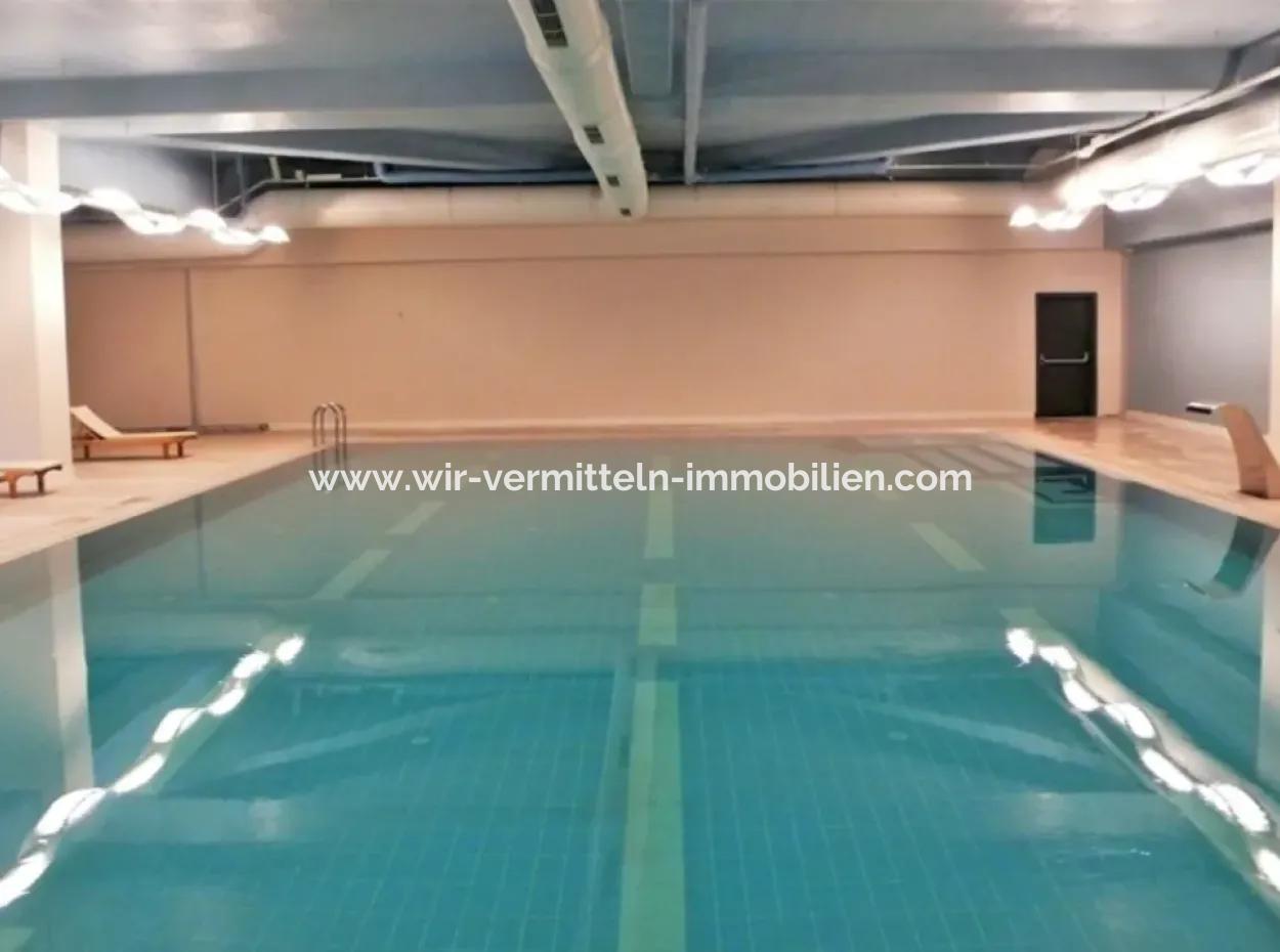 Leeres İncek Loft Zum Verkauf Terrasse 4+1 Blick Auf Mogan 146 M² Wohnung Im 1. Stock