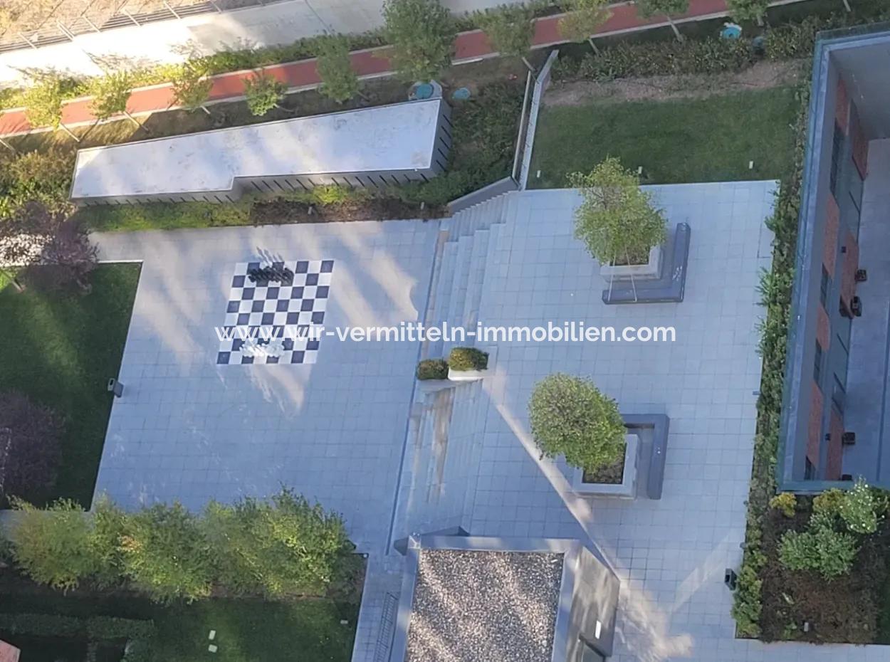 Beytepe İncek Bulvar Loft Zum Verkauf 1+1 46 M² Wohnung Mit Seeblick Im 9. Stock