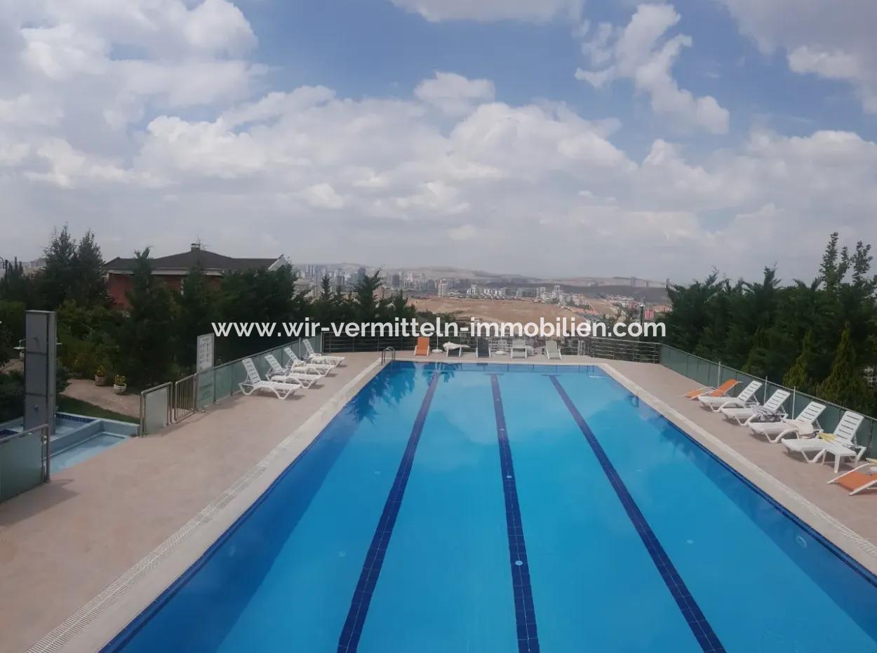 Exklusive Duplex In Türkei Ankara Beytepe Mit Atemberaubendem Panoramablick Zu Verkaufen!