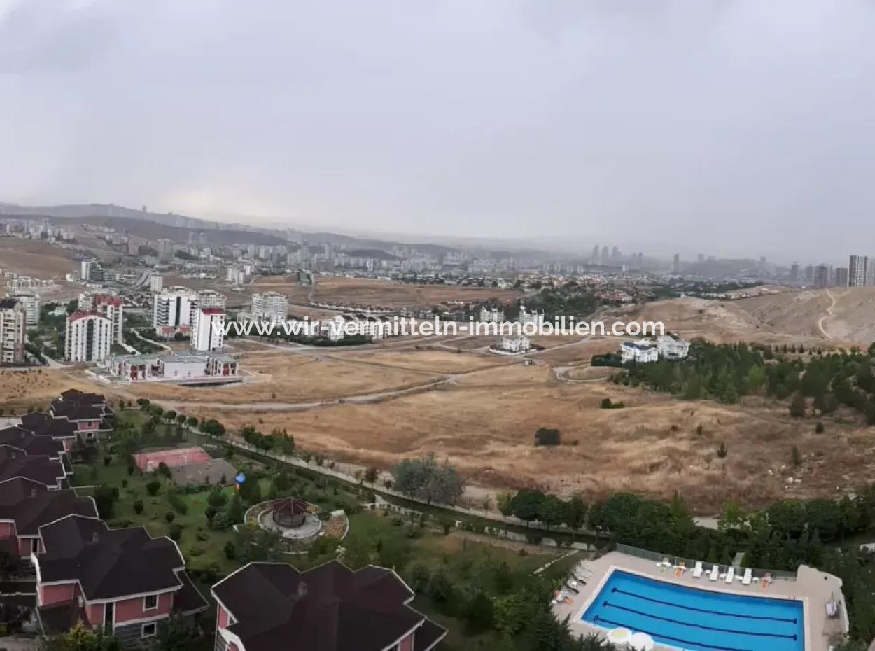 Exklusive Duplex In Türkei Ankara Beytepe Mit Atemberaubendem Panoramablick Zu Verkaufen!