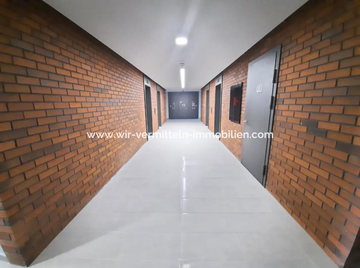 1+1 46 M² Wohnung Im 1. Stock Mit Blick Auf Den Boulevard Zum Verkauf In Beytepe İncek Bulvar Loft Complex