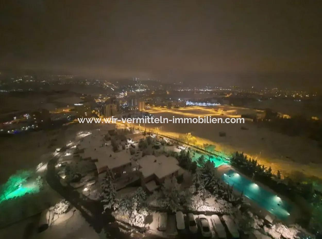 Exklusive Duplex In Türkei Ankara Beytepe Mit Atemberaubendem Panoramablick Zu Verkaufen!