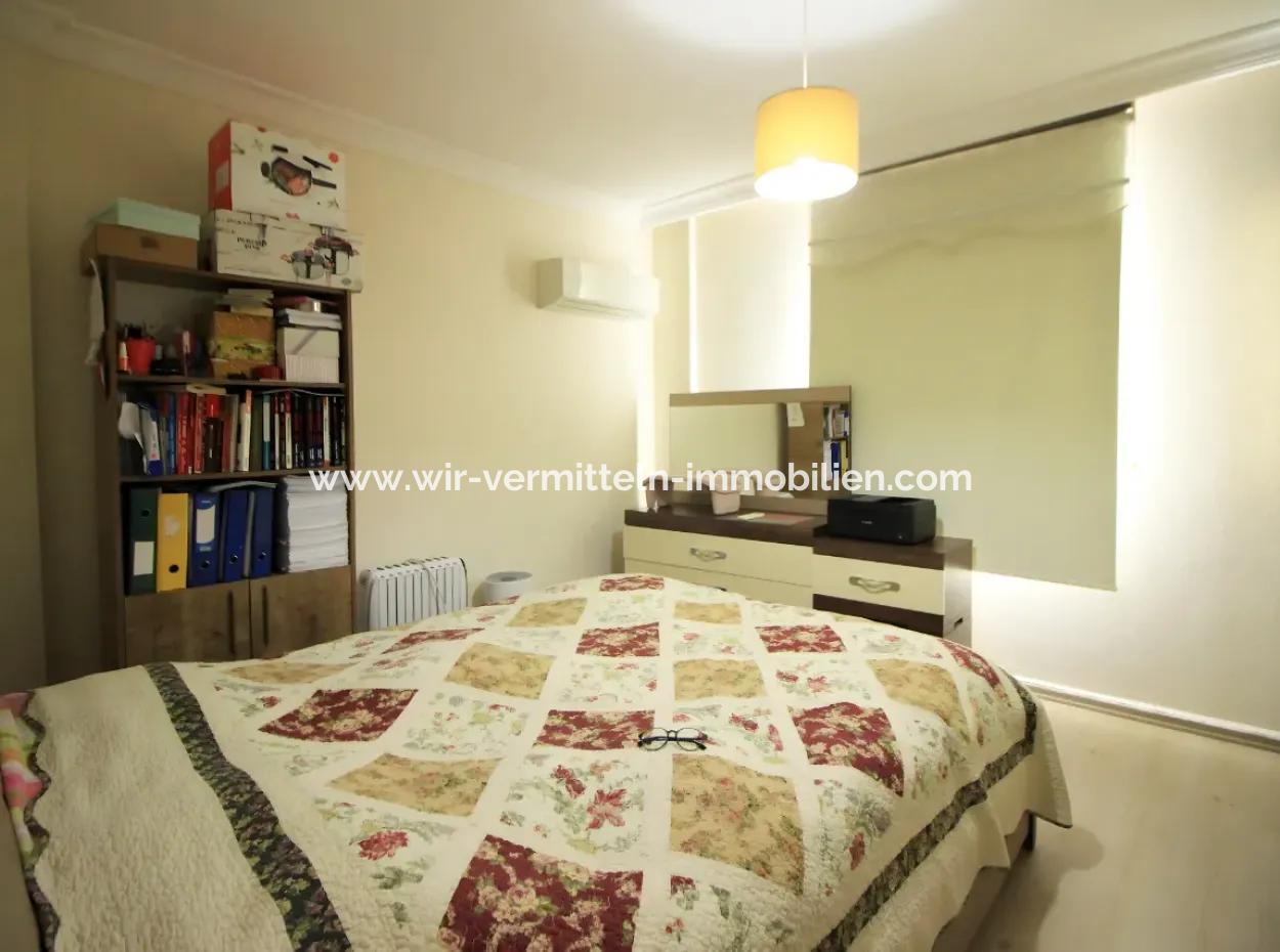 Zum Verkauf Steht Eine Gartenwohnung Mit 3 Schlafzimmern Und 1 Wohnzimmer Auf Einem 585M2 Grundstück In Köyceğiz , Muğla, Türkei