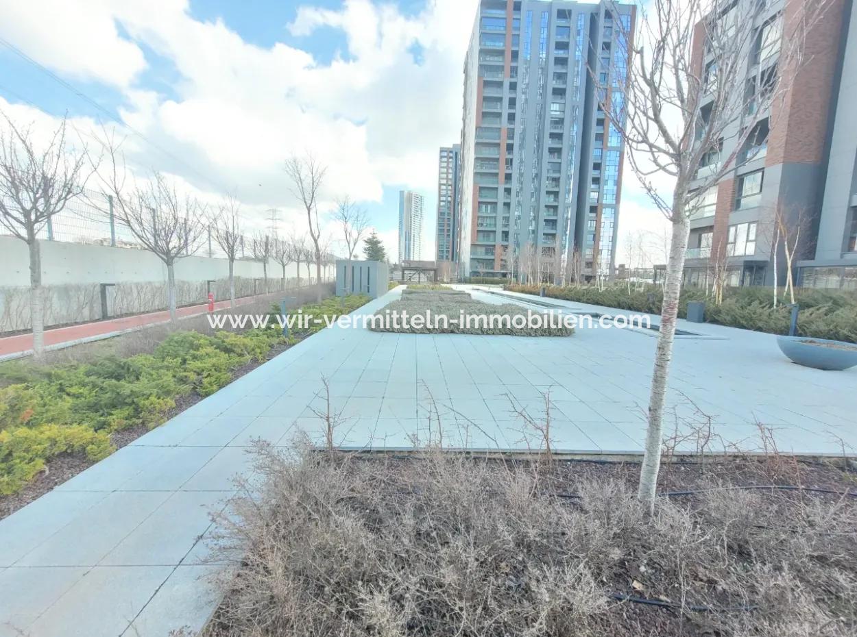 3+1 130 M² 23St Floor Park View South Front Apartment For Sale In Beytepe İncek Bulvar Loft Complex