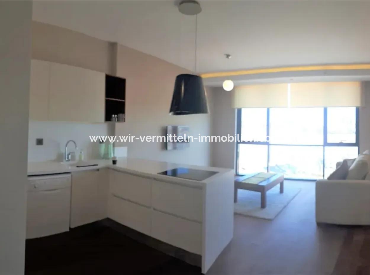 Empty Luxury Furnished İncek Prestige 1+1 62 M² 15Th Floor Apartment For Sale