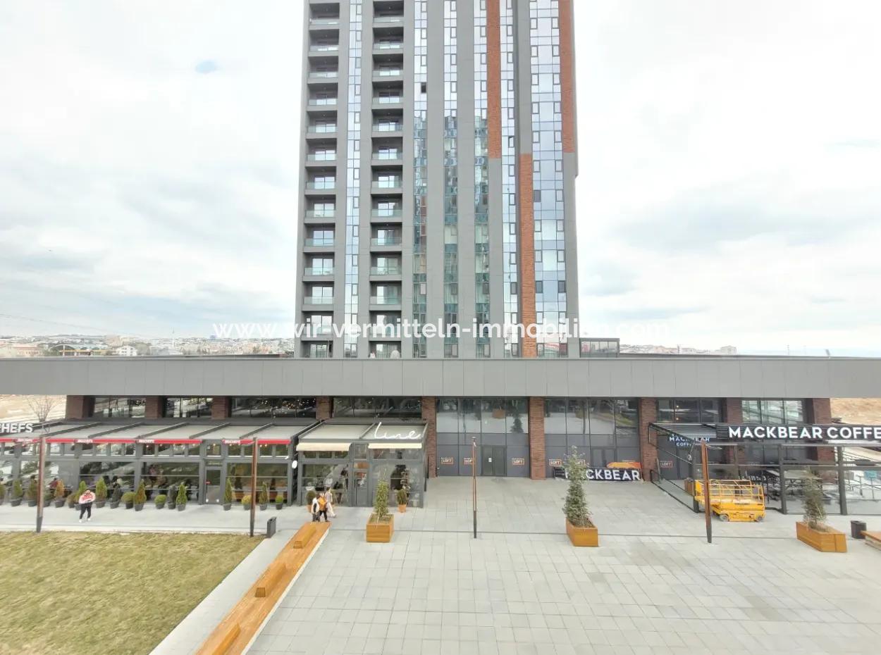 Beytepe İncek Bulvar Loft For Rent 1+1 46 M² 15Th Floor Çayyolu View Flat