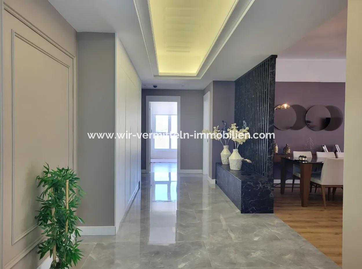 Taşpinar Mah. Faras Panora Luxury Built Flat For Sale 4,5+1 7Th Floor Apartment Gölbaşi Ankara