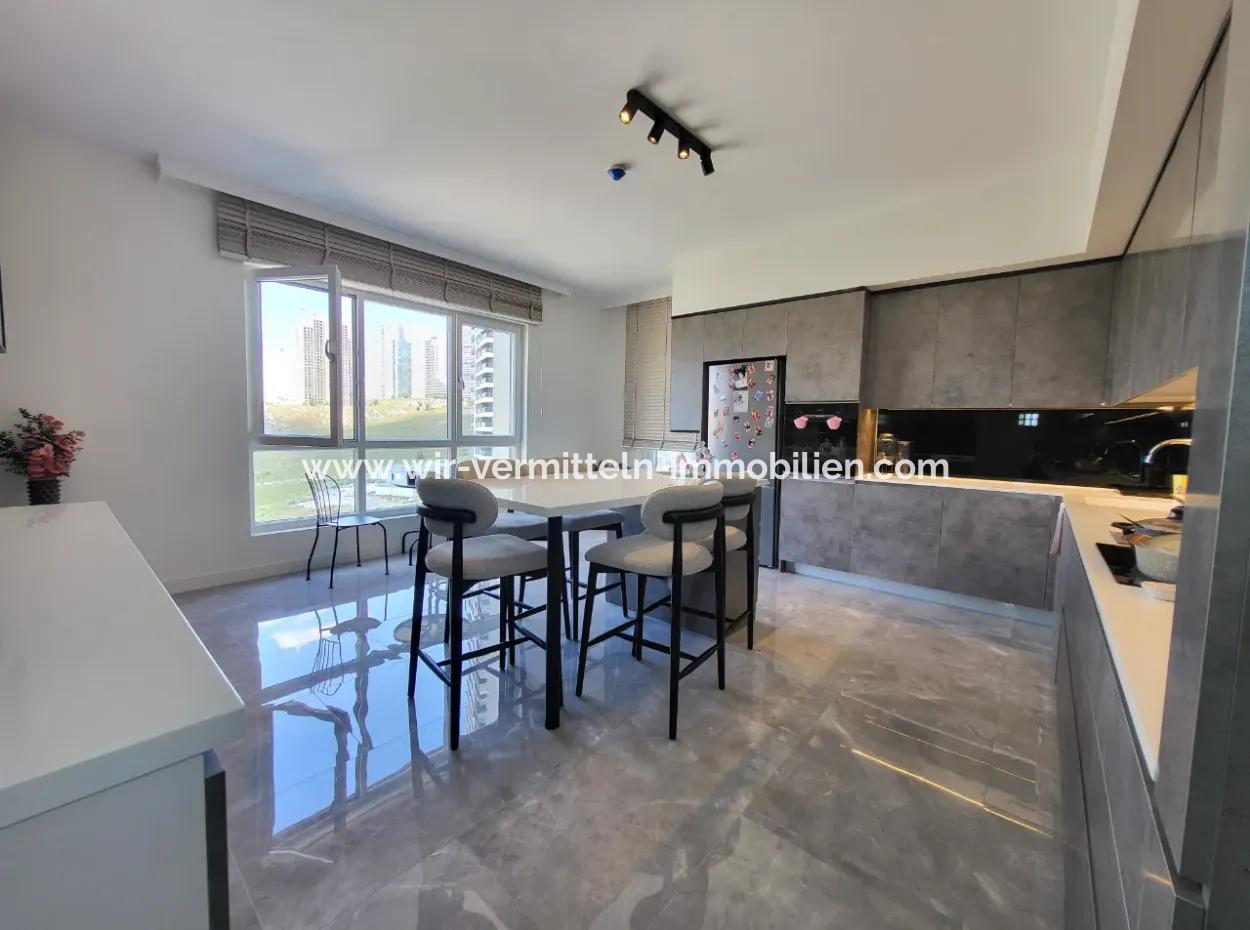 Taşpinar Mah. Faras Panora Luxury Built Flat For Sale 4,5+1 7Th Floor Apartment Gölbaşi Ankara