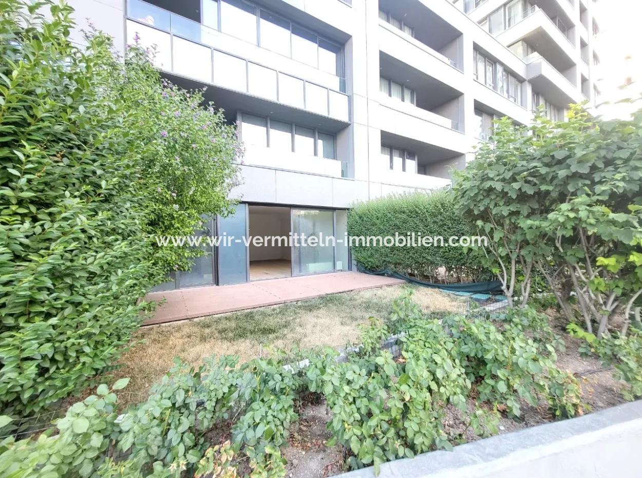 İncek Loft Suitable For Credit For Sale 2,5+1 Ground Floor Flat With Landscape View 2 Gardens