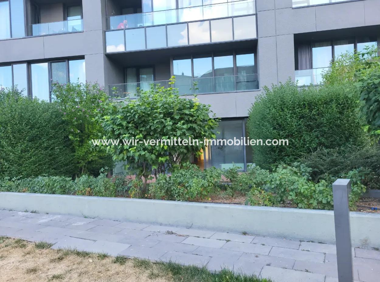 İncek Loft Suitable For Credit For Sale 2,5+1 Ground Floor Flat With Landscape View 2 Gardens