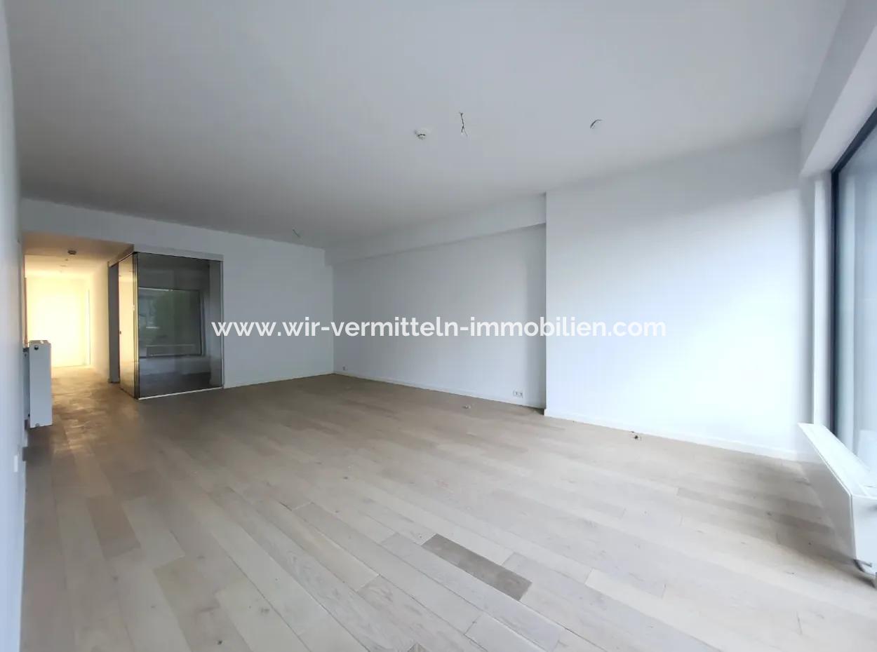 İncek Loft Suitable For Credit For Sale 2,5+1 Ground Floor Flat With Landscape View 2 Gardens