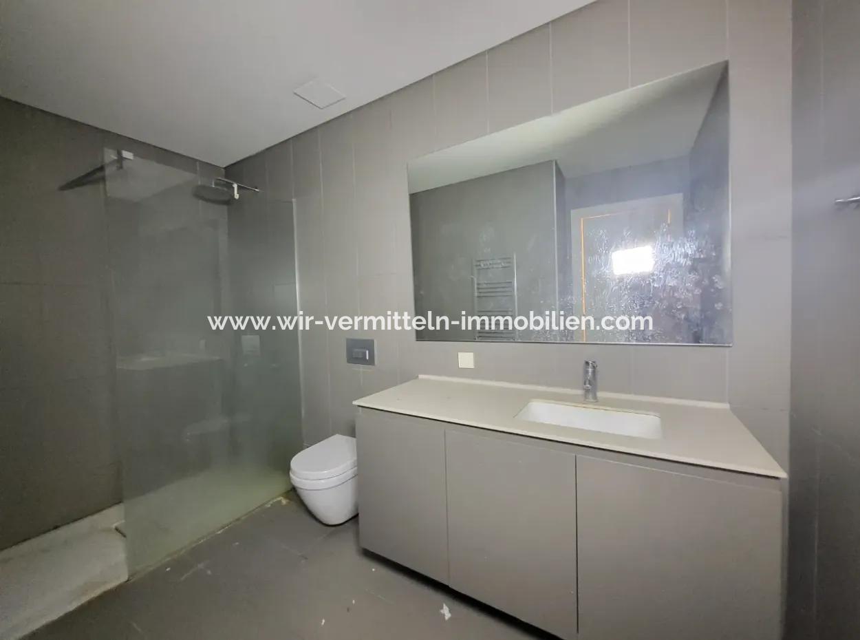 İncek Loft Suitable For Credit For Sale 2,5+1 Ground Floor Flat With Landscape View 2 Gardens