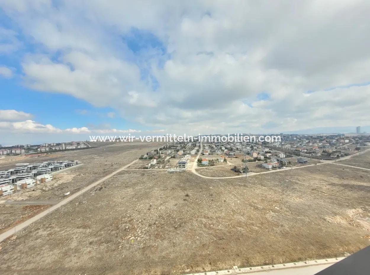 4+1 6Th Floor Tenantless Apartment For Sale In Beytepe İncek Bulvar Loft Complex