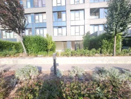 İncek Loft Suitable For Credit For Sale 2,5+1 Ground Floor Flat With Landscape View 2 Gardens