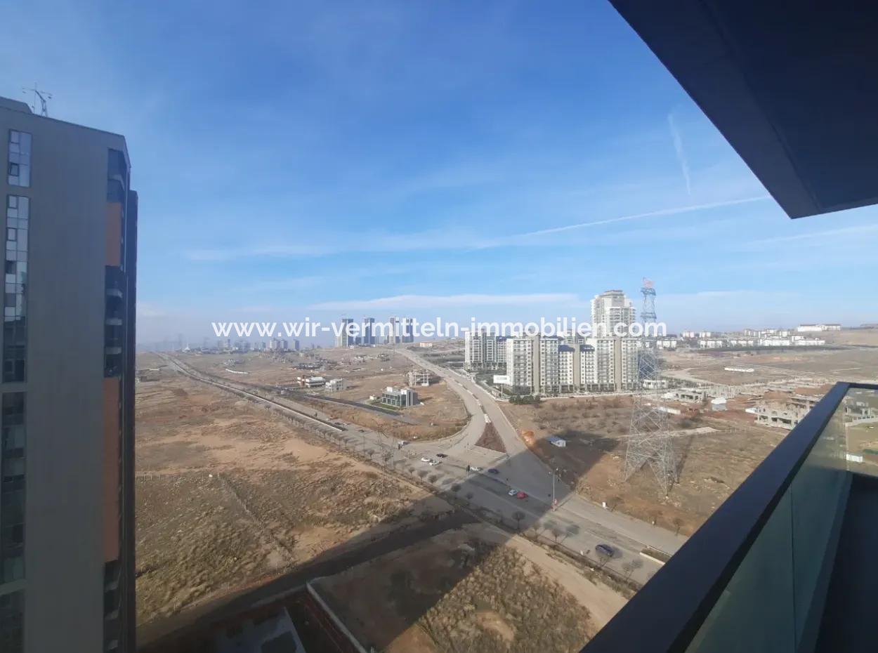 Beytepe İncek Bulvar Loft Satılık 5+1 15.Kat Kiracısız Daire