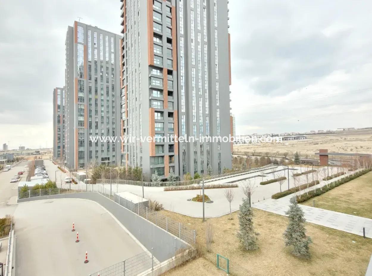 Beytepe İncek Bulvar Loft Satılık 3+1 130 M² 17.Kat Çayyolu Manzaralı Daire