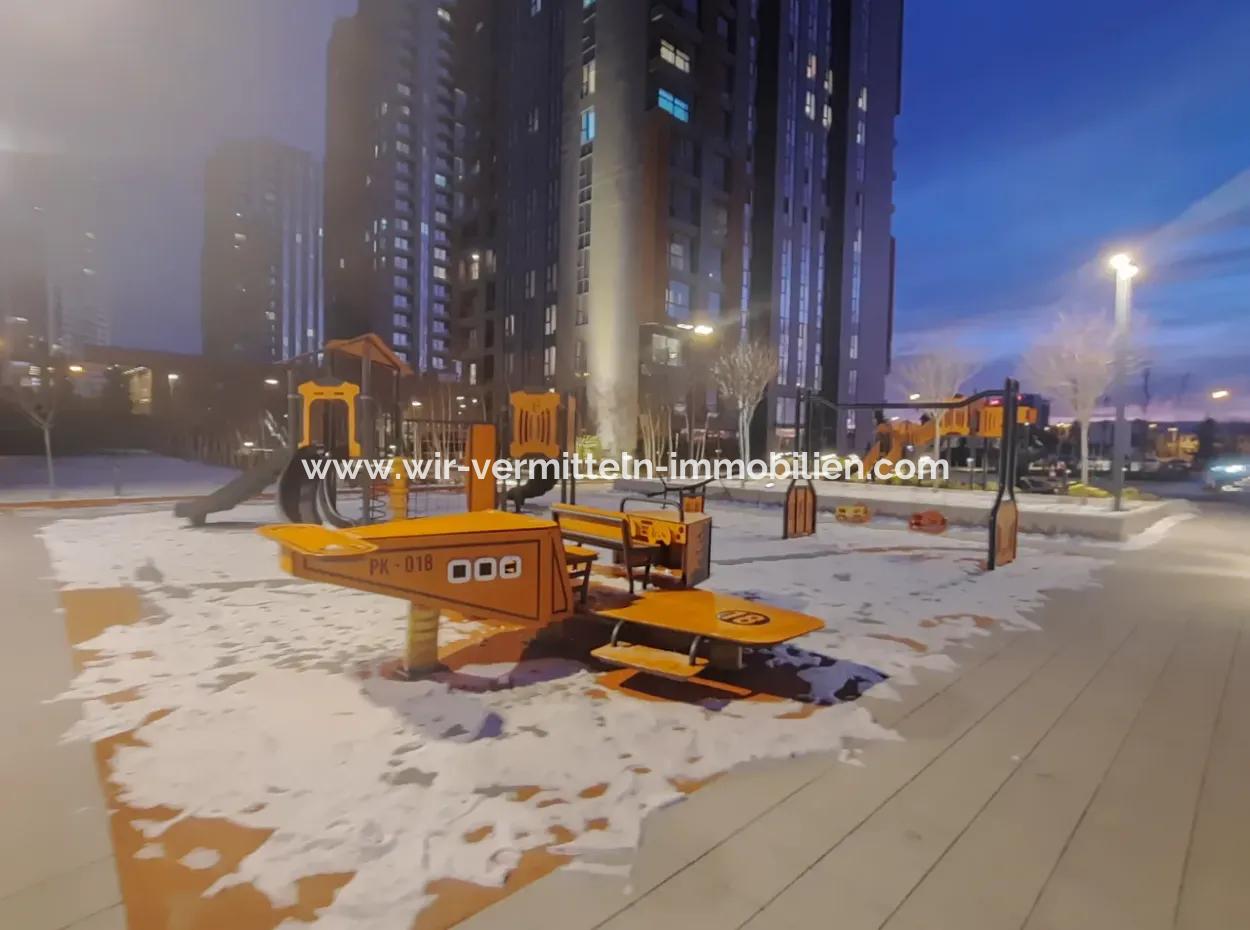 Beytepe İncek Bulvar Loft Satılık 3+1 130 M² 23.Kat Park Manzaralı Güney Cephe Daire