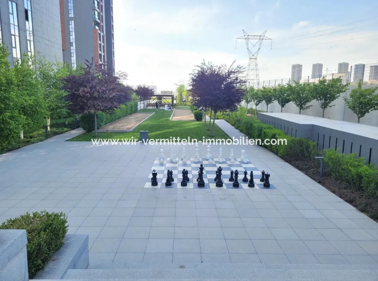 Beytepe İncek Bulvar Loft Satılık 3+1 130 M² 1.Kat Park Manzaralı Güney Cephe Daire