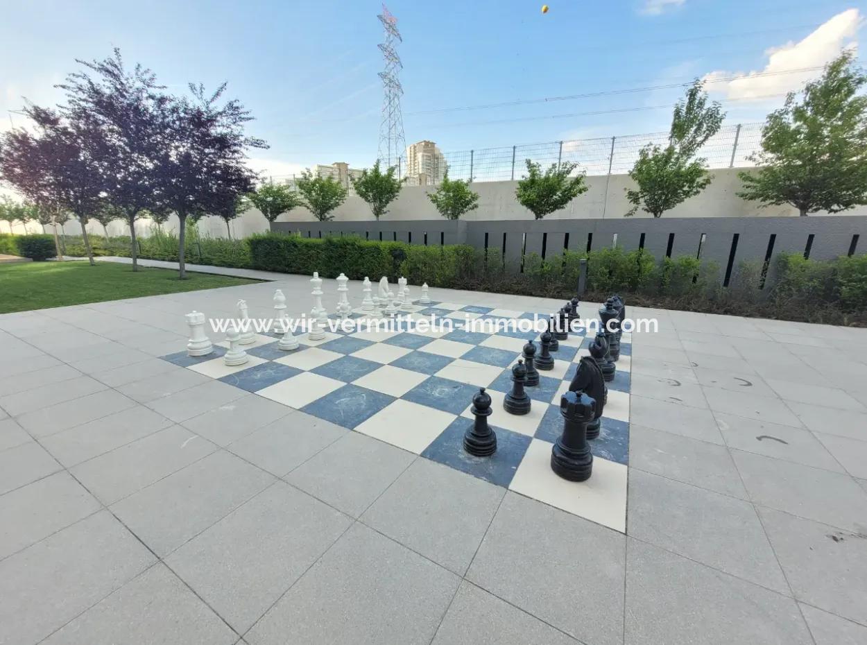 Kiracısız Krediye Uygun Beytepe İncek Bulvar Loft Satılık 3+1 110 M² 19.Kat Bulvar Ve Göl Manzaralı