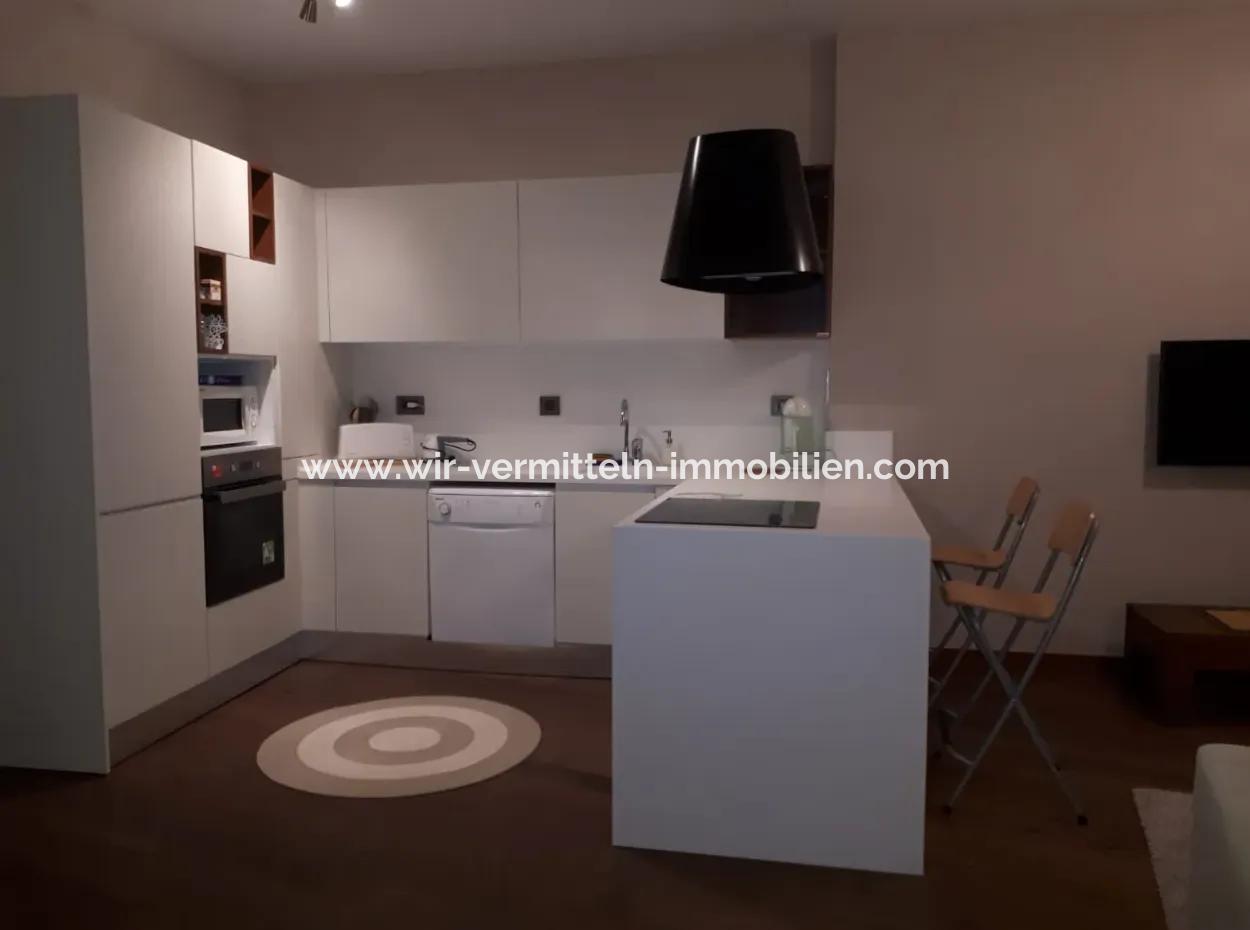 Lüks Eşyalı  İncek Prestij Satılık  1+1 62 M² 15.Kat Daire