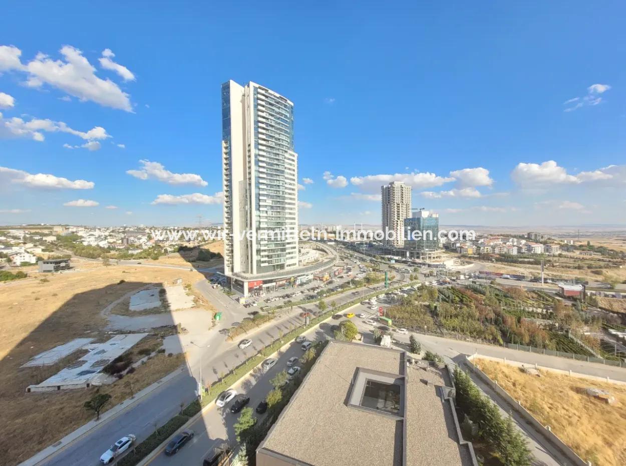 Beytepe İncek Bulvar Loft Satılık 1+1 46 M² 9.Kat Göl Manzaralı Daire