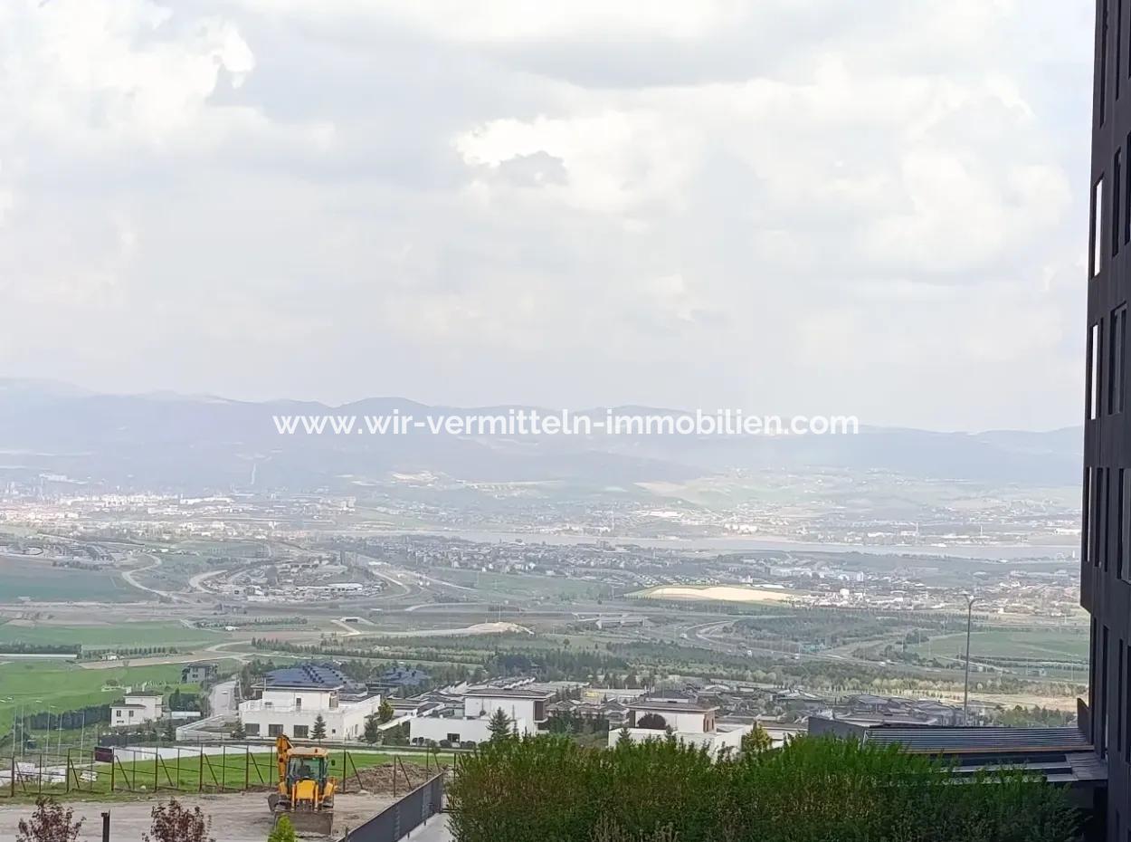 Boş Krediye Uygun Göl Manzaralı İncek Loft Satılık  3+1 Dubleks Peyzaj Manzaralı 2.Kat Daire