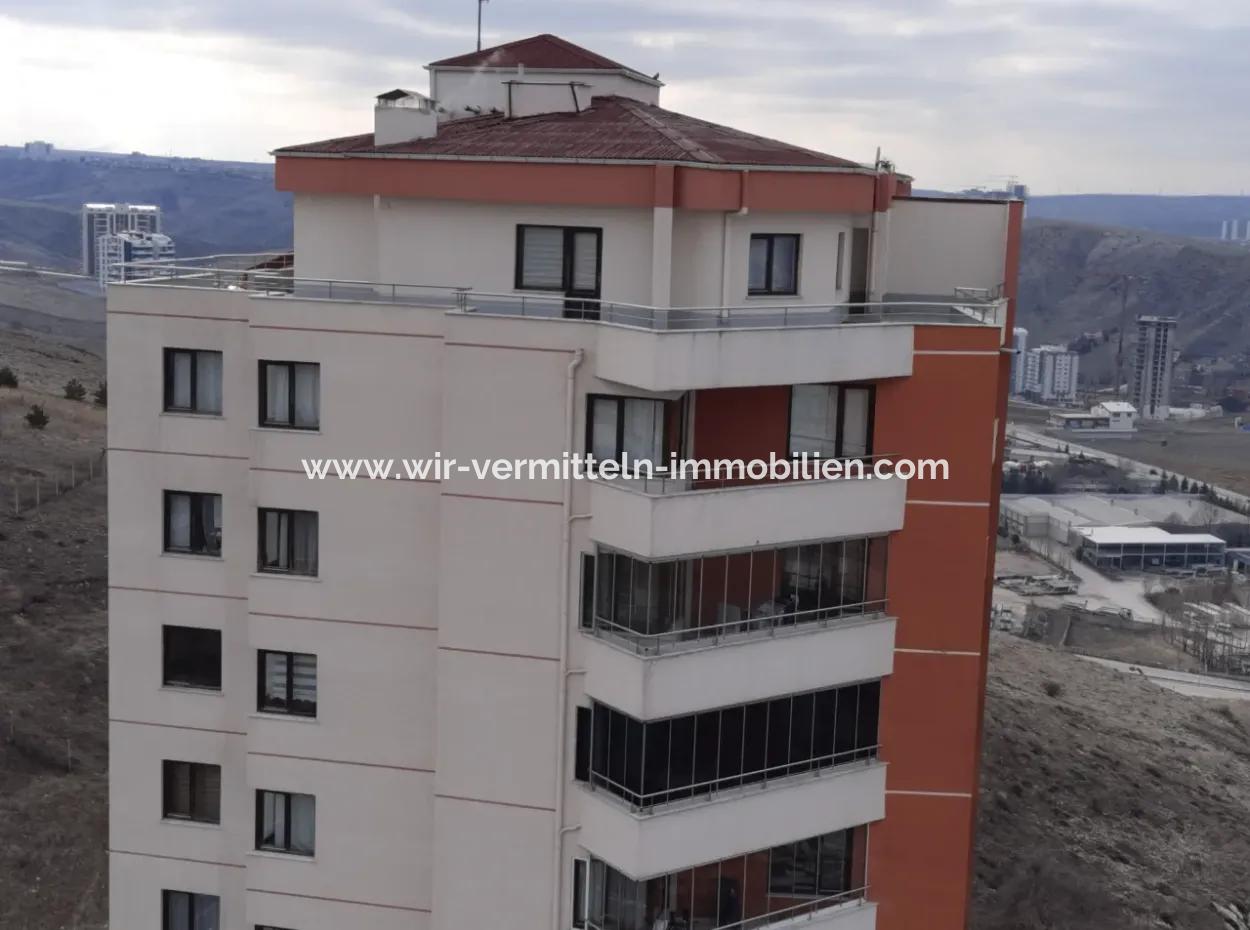 Ankara Çayyolu Alacaatlı Mh Rüyakent Sitesi Havuzlu Satılık Çatı Dubleks  Daire 250 M² 7+1