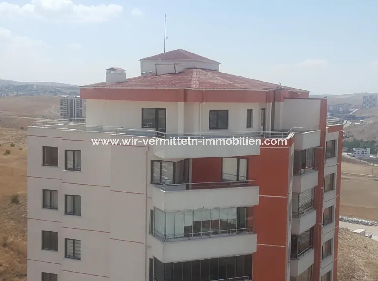 Ankara Çayyolu Alacaatlı Mh Rüyakent Sitesi Havuzlu Satılık Çatı Dubleks  Daire 250 M² 7+1