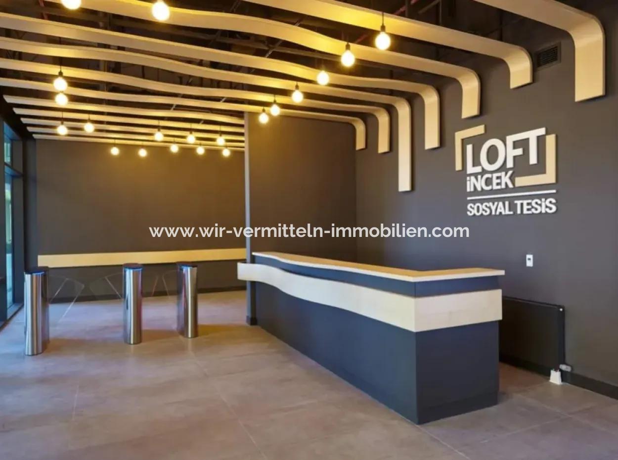 İncek Loft Kiralık 3+1 Dubleks Peyzaj Manzaralı Daire