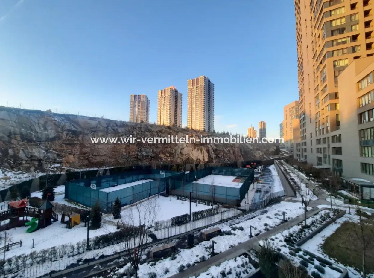 Krediye Uygun İncek Loft Satılık  2+1 Dubleks Şehir Manzaralı 2.Kat Daire