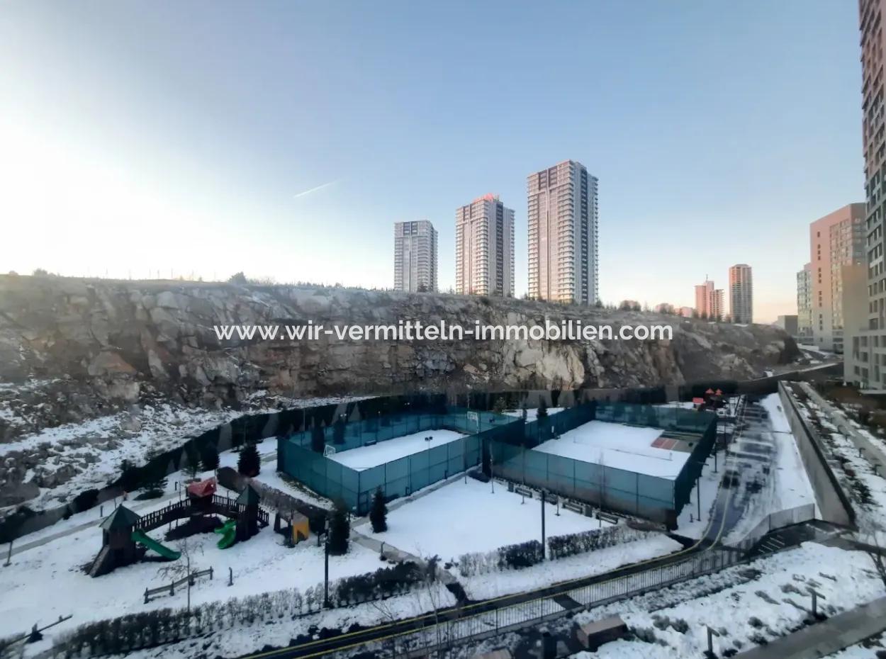 İncek Loft Satılık  2+1 Dubleks Şehir Manzaralı 2.Kat Daire