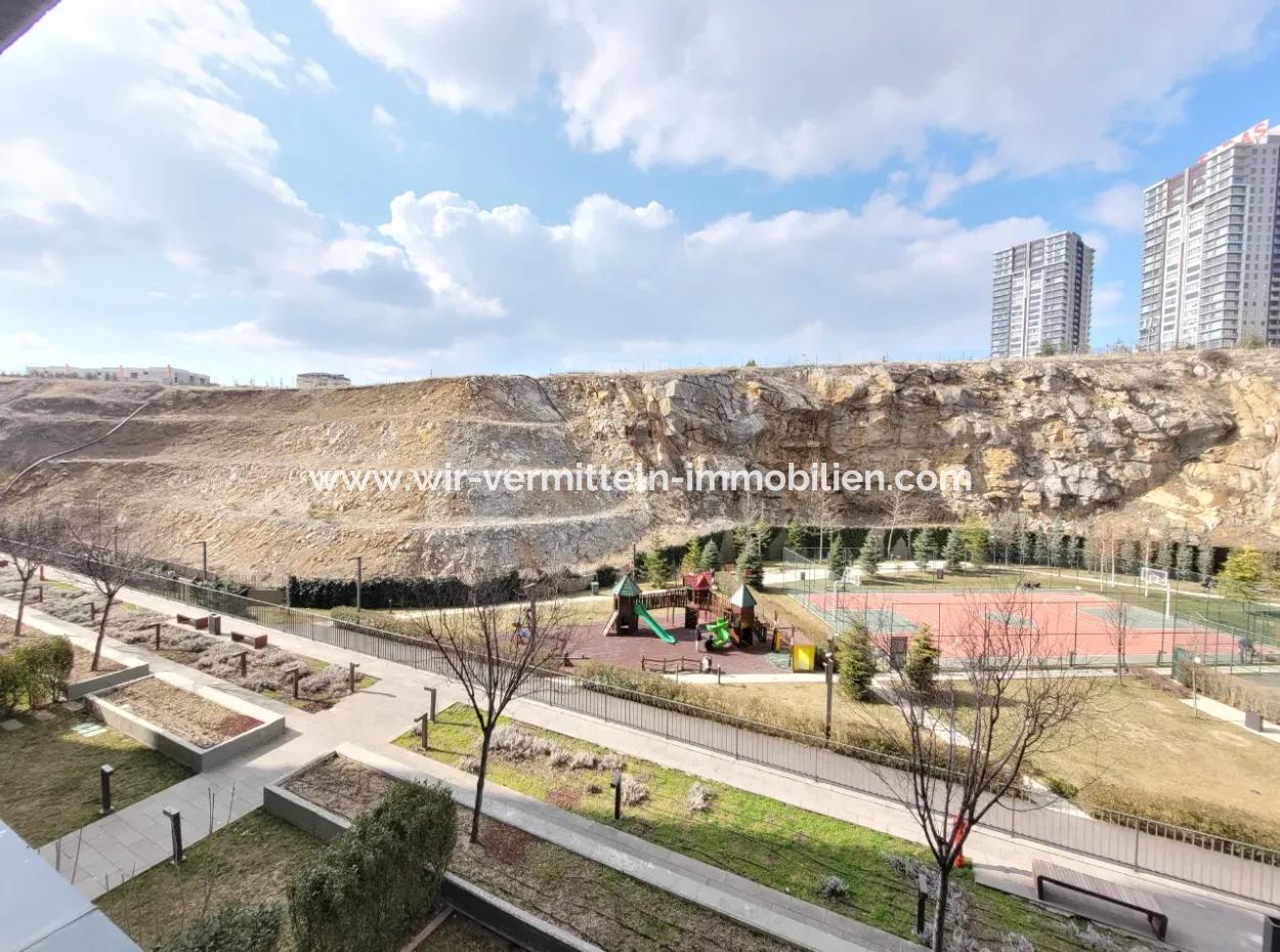 Boş Krediye Uygun İncek Loft Satılık  2+1 Dubleks Şehir Manzaralı 2.Kat Daire