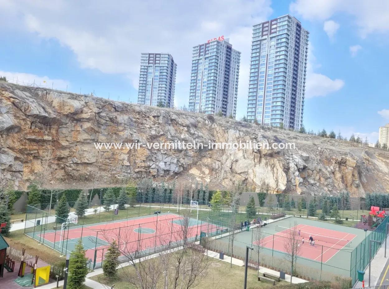 İncek Loft Satılık  2+1 Dubleks Şehir Manzaralı 2.Kat Daire