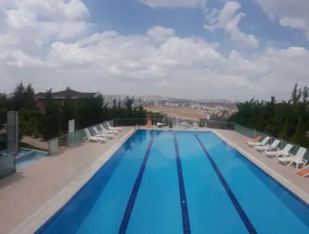 Ankara Çayyolu Alacaatlı Mh Rüyakent Sitesi Havuzlu Satılık Çatı Dubleks  Daire 250 M² 7+1