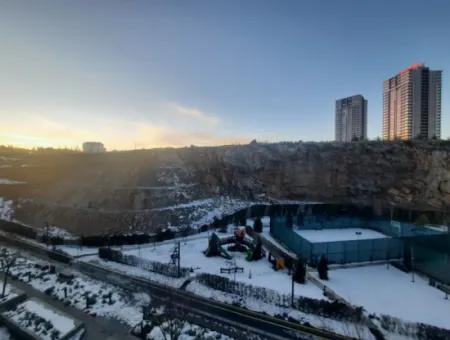 Krediye Uygun İncek Loft Satılık  2+1 Dubleks Şehir Manzaralı 2.Kat Daire